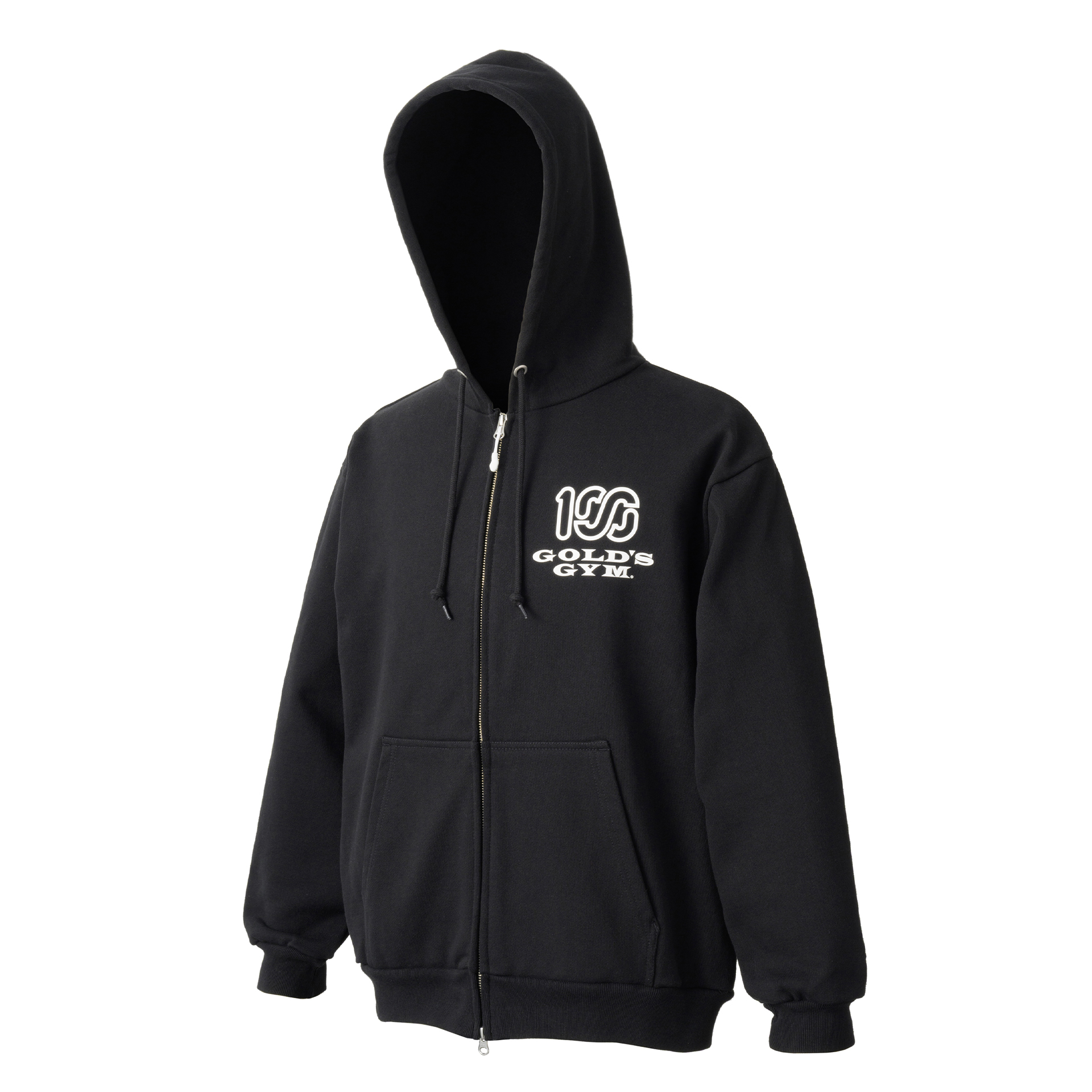 GG x 100A ZIP UP HOODED SWEATSHIRT