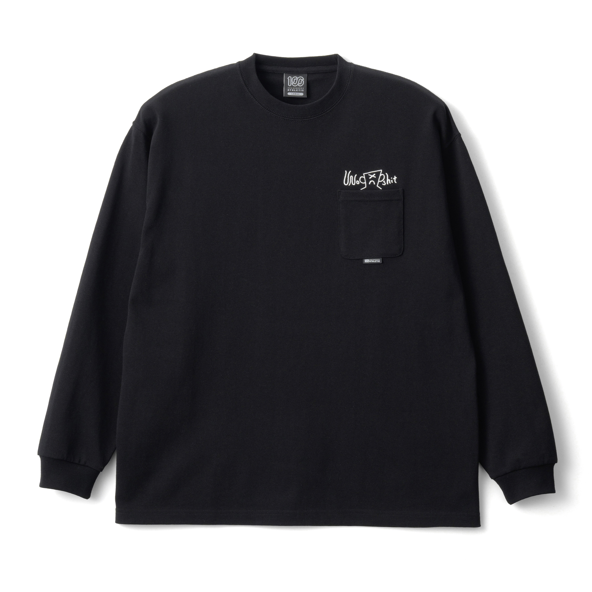 UNO SHIT HEAVYWEIGHT L/S POCKET TEE *Illustration by TOMOO GOKITA
