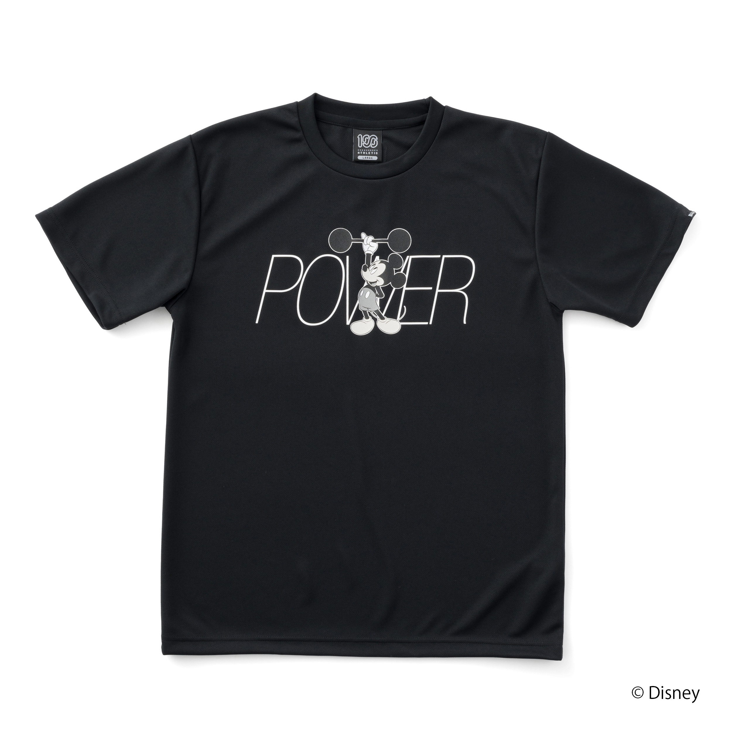 【MICKEY MOUSE】 DRY TEE *Power