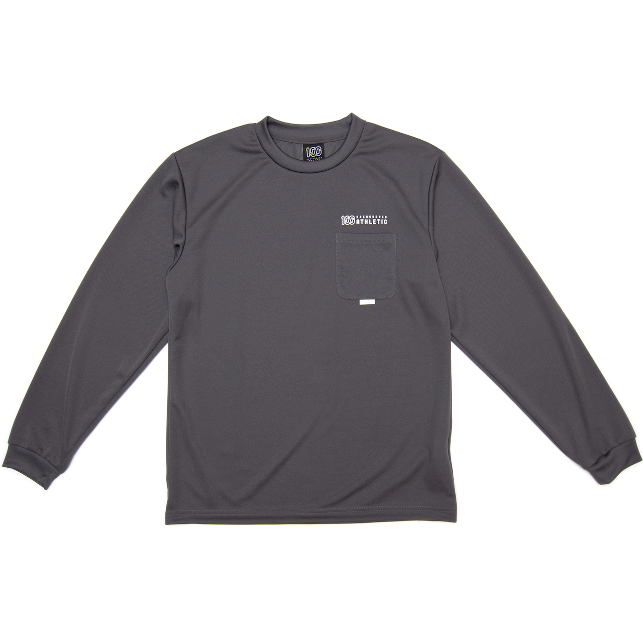 100A DRY L/S TOP WITH POCKET*