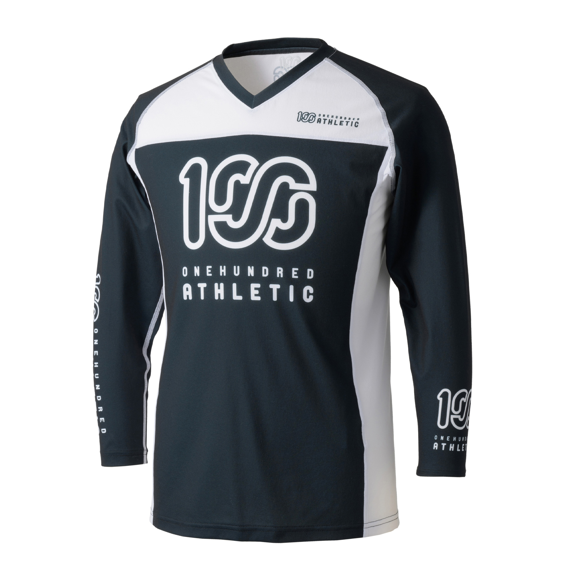 100A STRETCH DRY VNECK L/S RASH GUARD