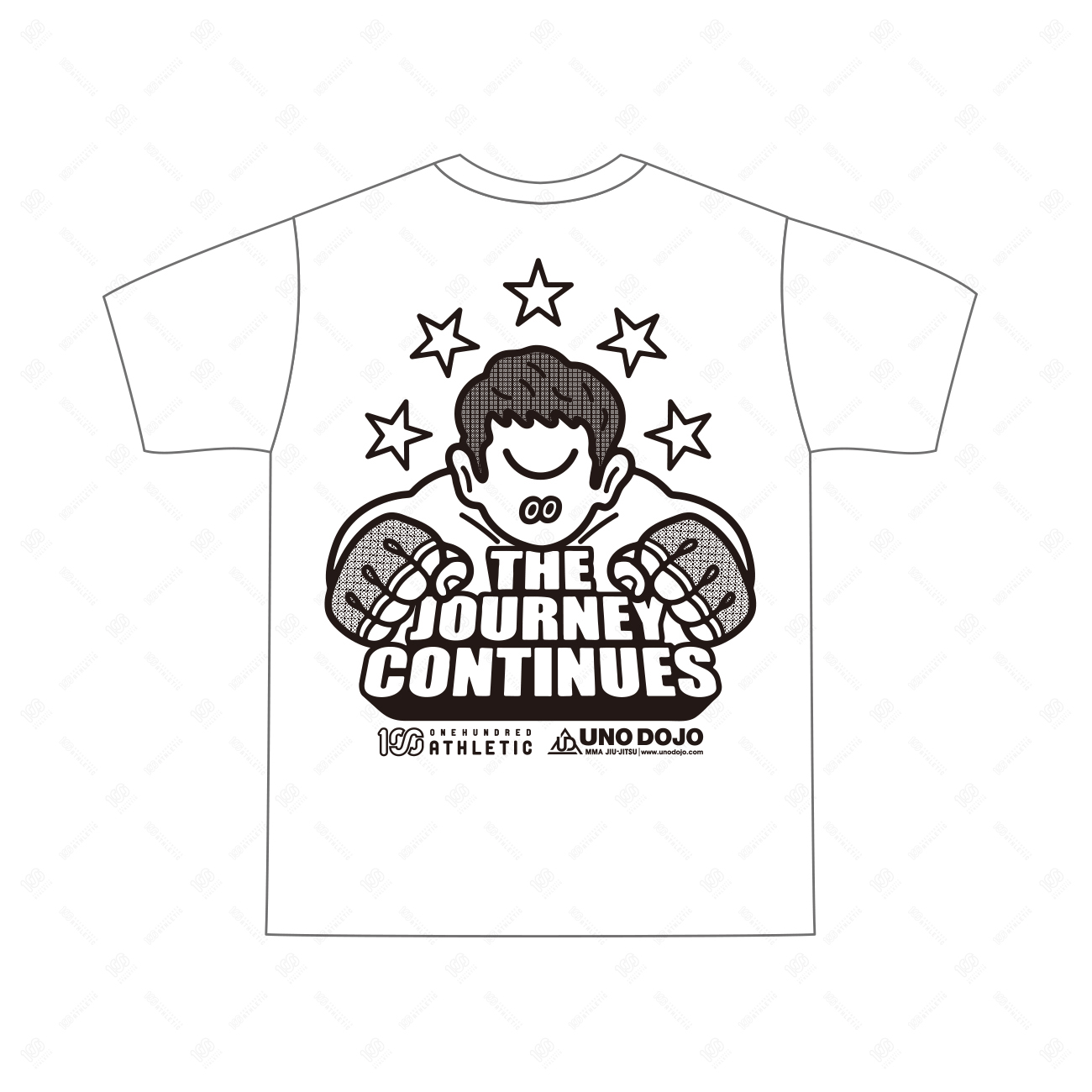 Caol Uno "THE JOURNEY CONTINUES" HEAVYWEIGHT S/S TEE