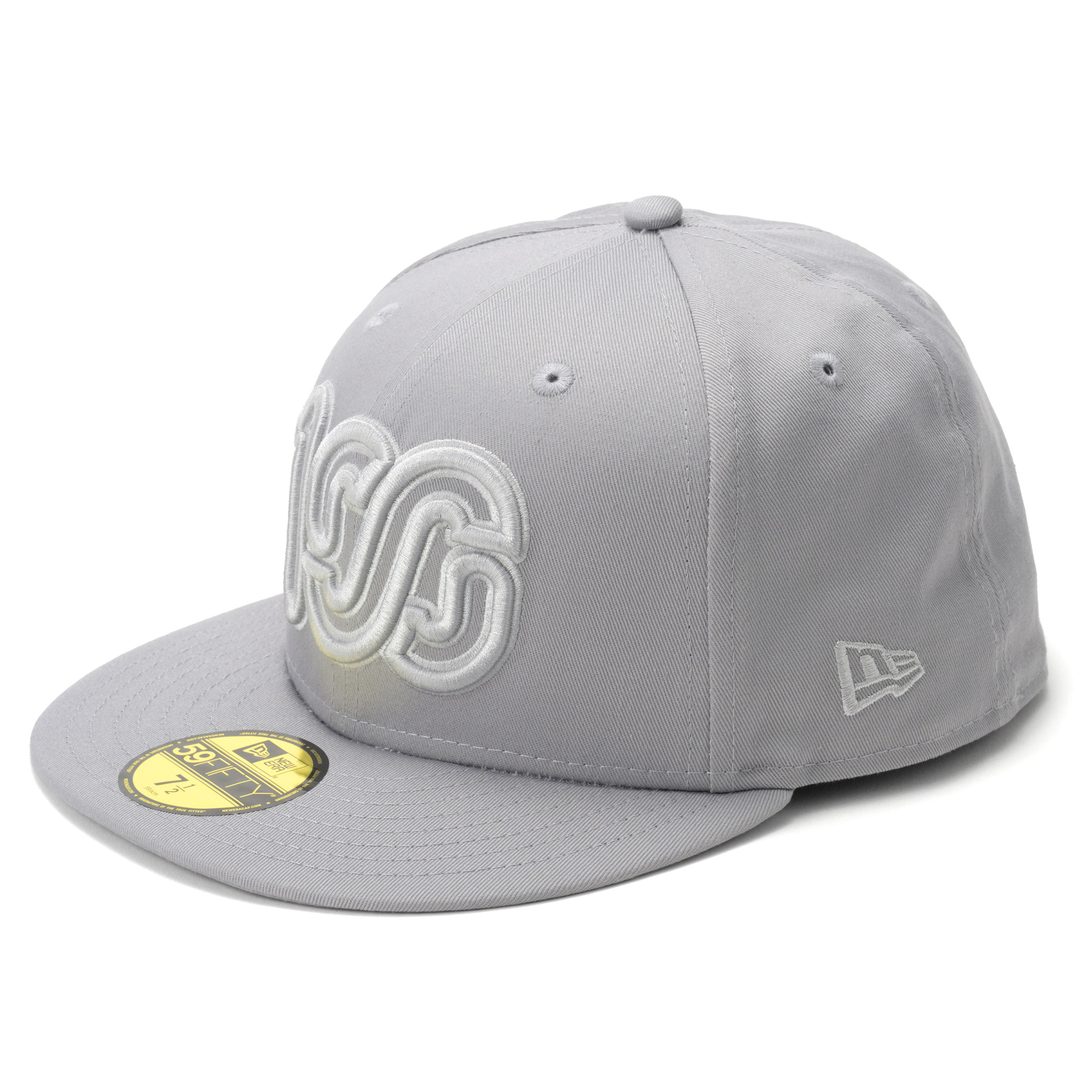 NEW ERA × 100A 59FIFTY *GREY / GREY LOGO